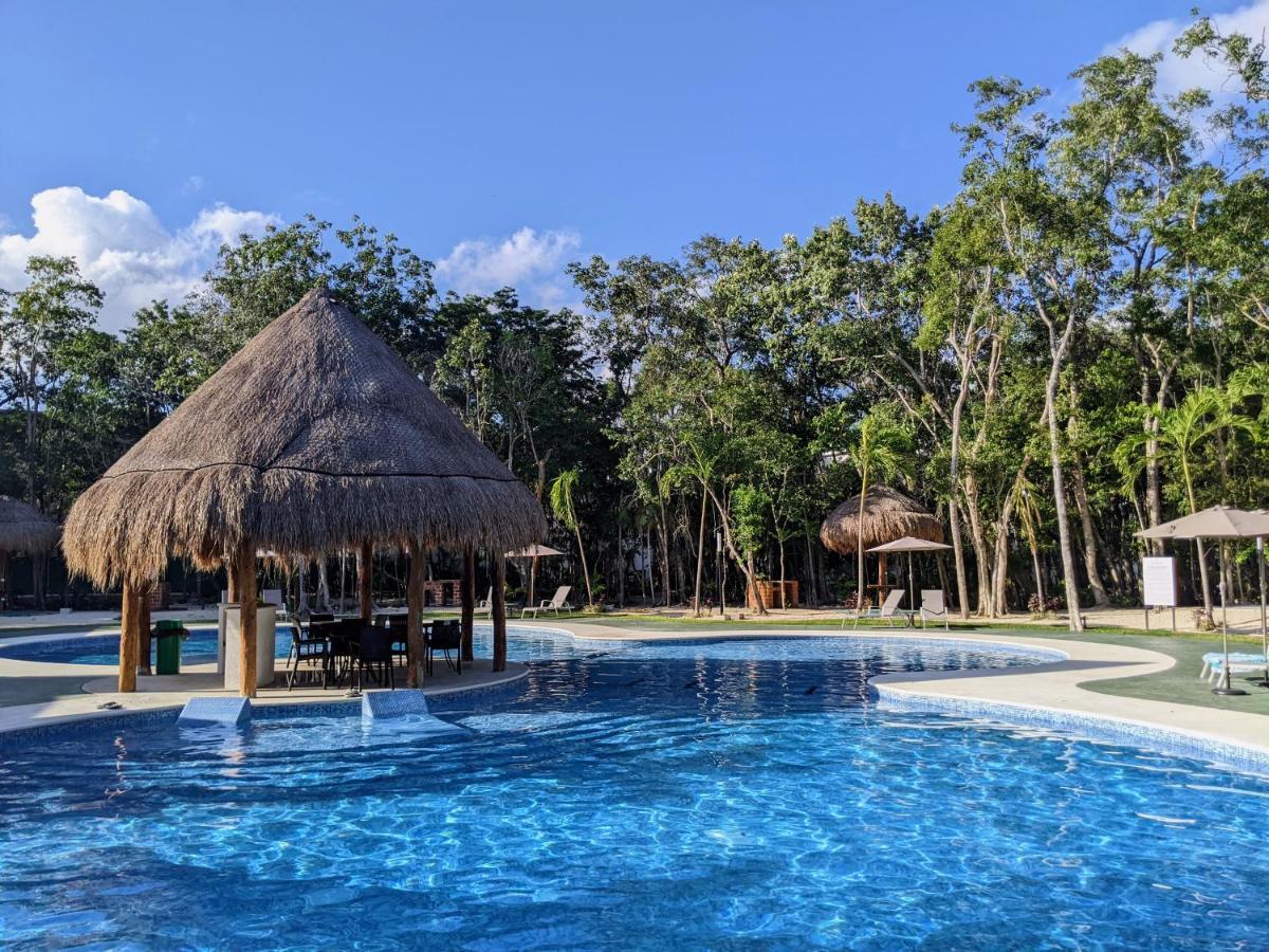 2-Bedroom Condo By The Jungle W/ Swimming Pool Puerto Morelos Exterior foto