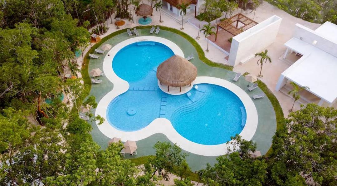 2-Bedroom Condo By The Jungle W/ Swimming Pool Puerto Morelos Exterior foto